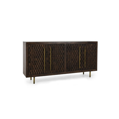 Norwood 4Dr Buffet - Bark Brown