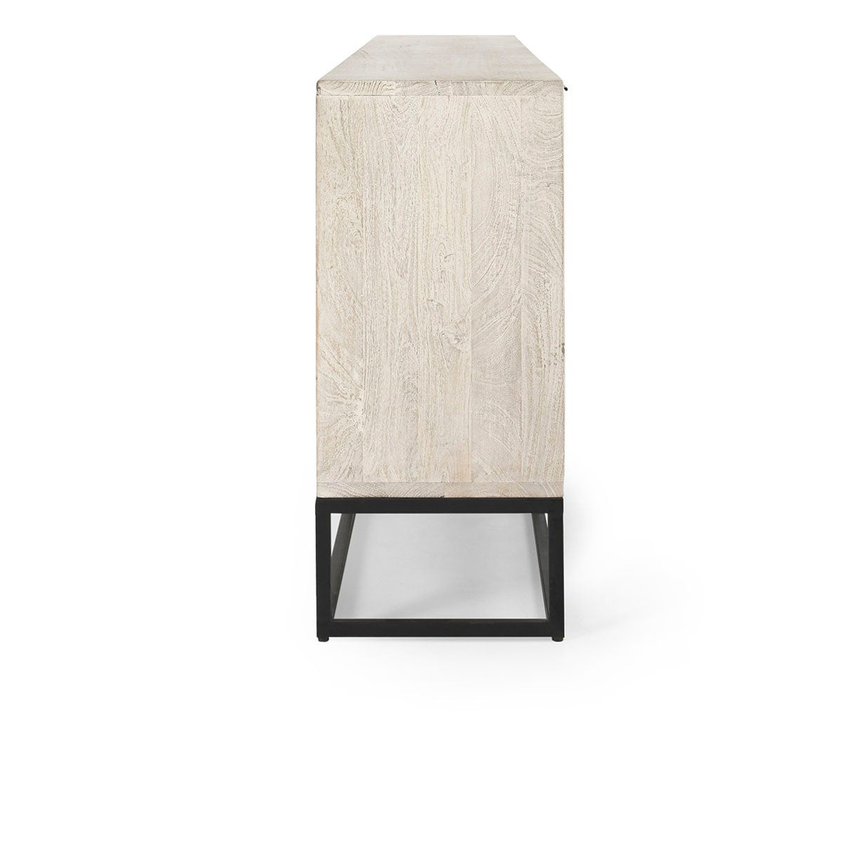 Flint 6Dr Cabinet - Coastal White