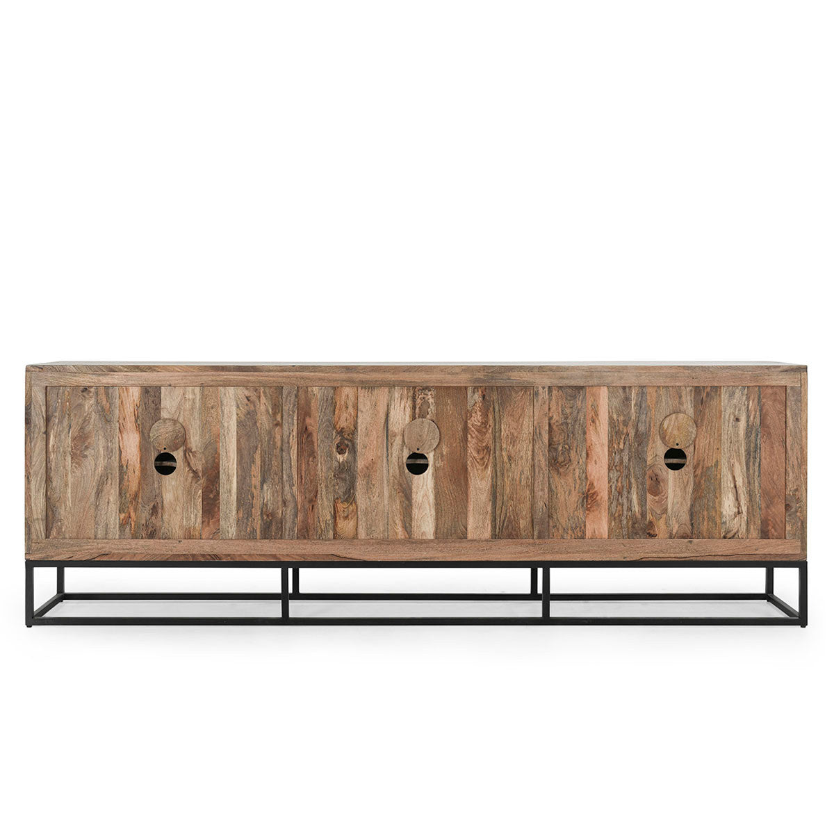Flint 6Dr Cabinet - Coastal White