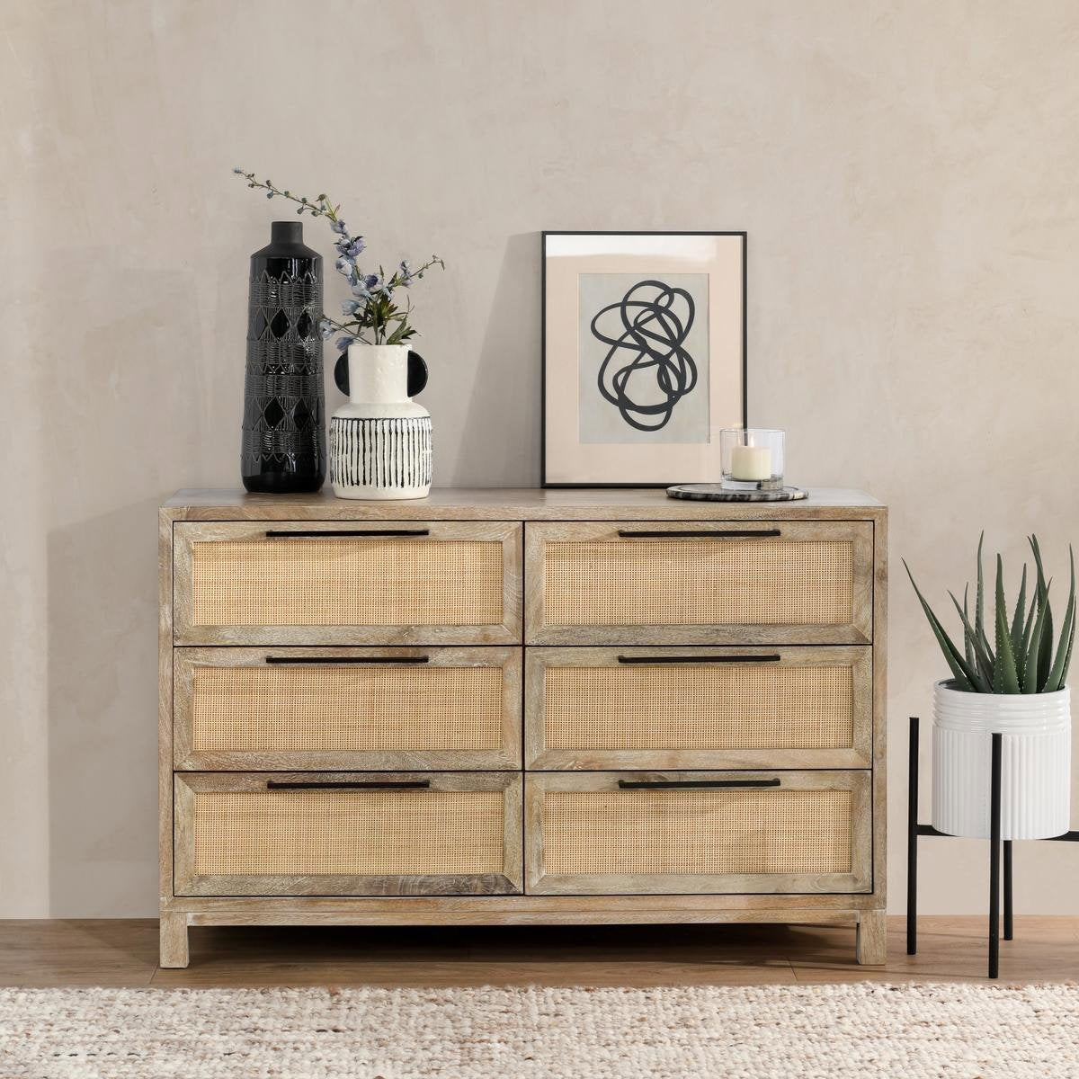 Jensen 6Dwr Dresser - Meadow Taupe
