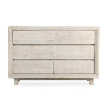 Reece 6Dwr Dresser - Seashell White