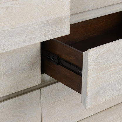 Reece 6Dwr Dresser - Seashell White