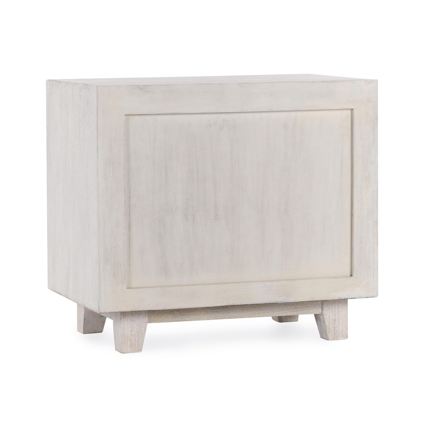 Reece 2Dwr Nightstand - Seashell White