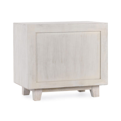 Reece 2Dwr Nightstand - Seashell White