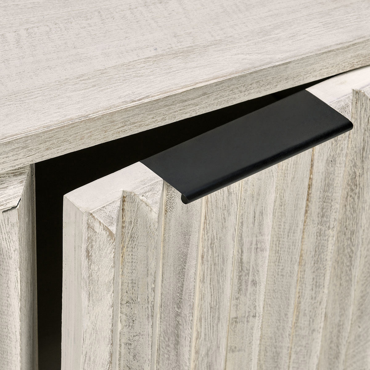 Flint 2Dr Cabinet - Coastal White