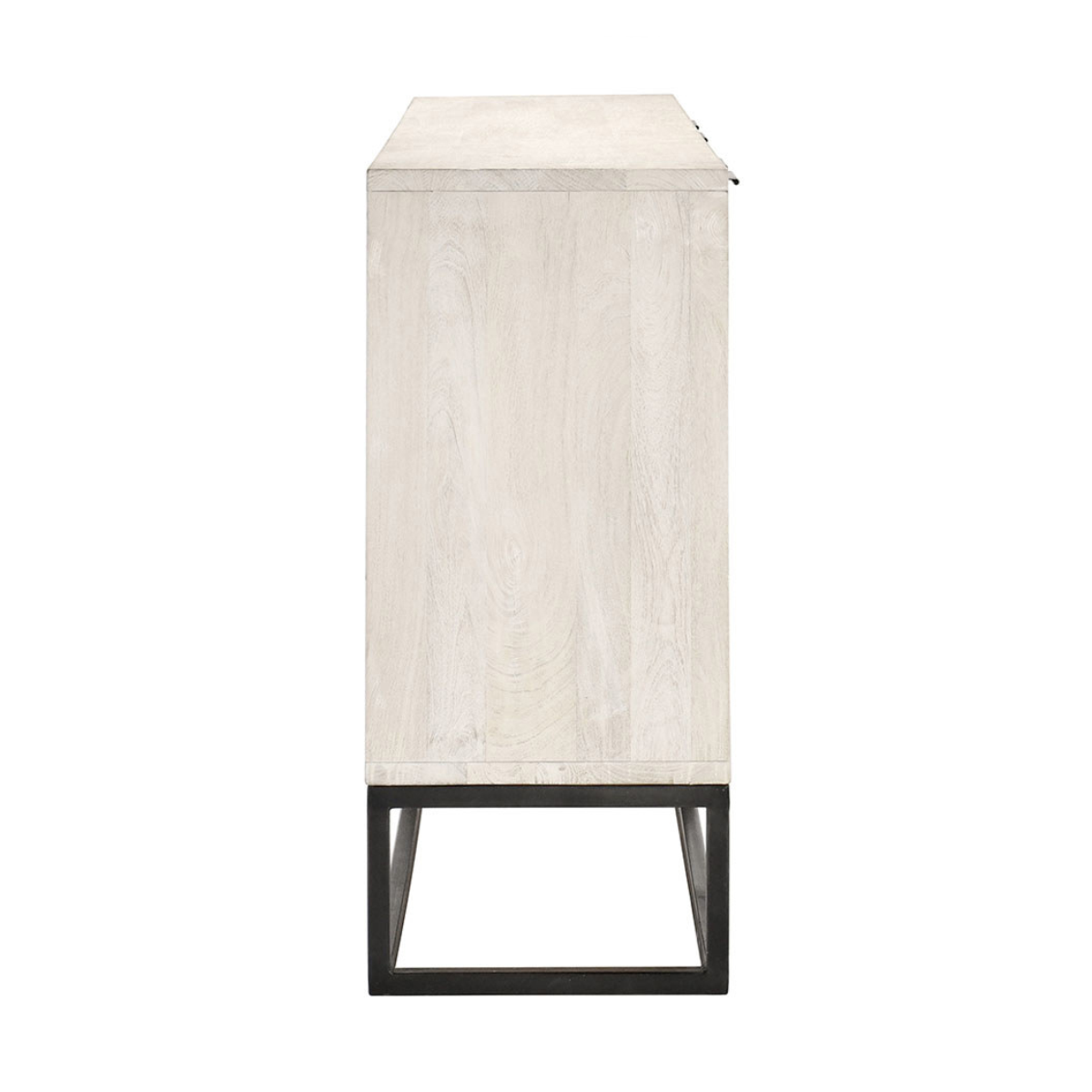 Flint 4Dr Cabinet - Coastal White