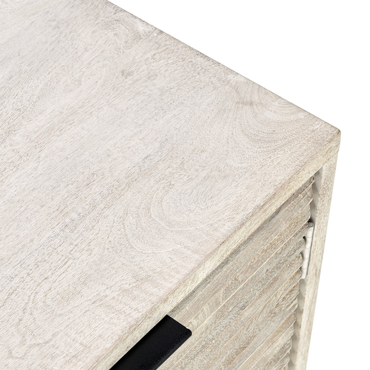 Flint 4Dr Cabinet - Coastal White