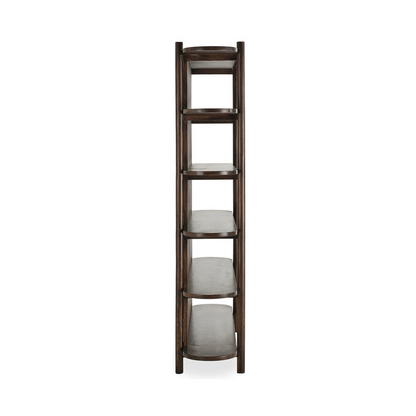 Redford Bookcase - Bark Brown