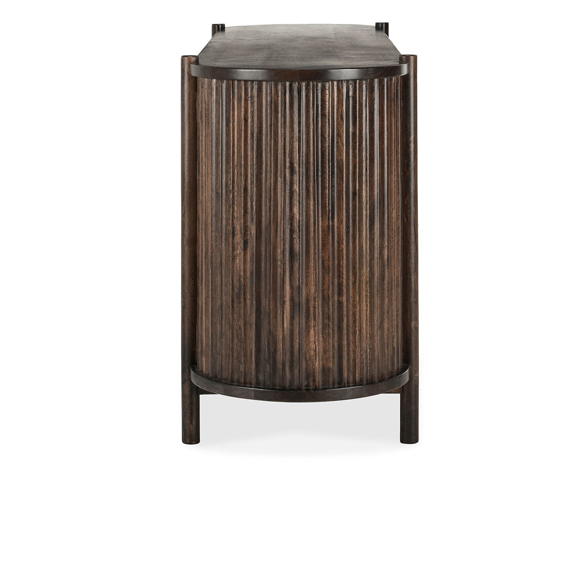 Redford 2Dr 3Dwr Cabinet - Bark Brown