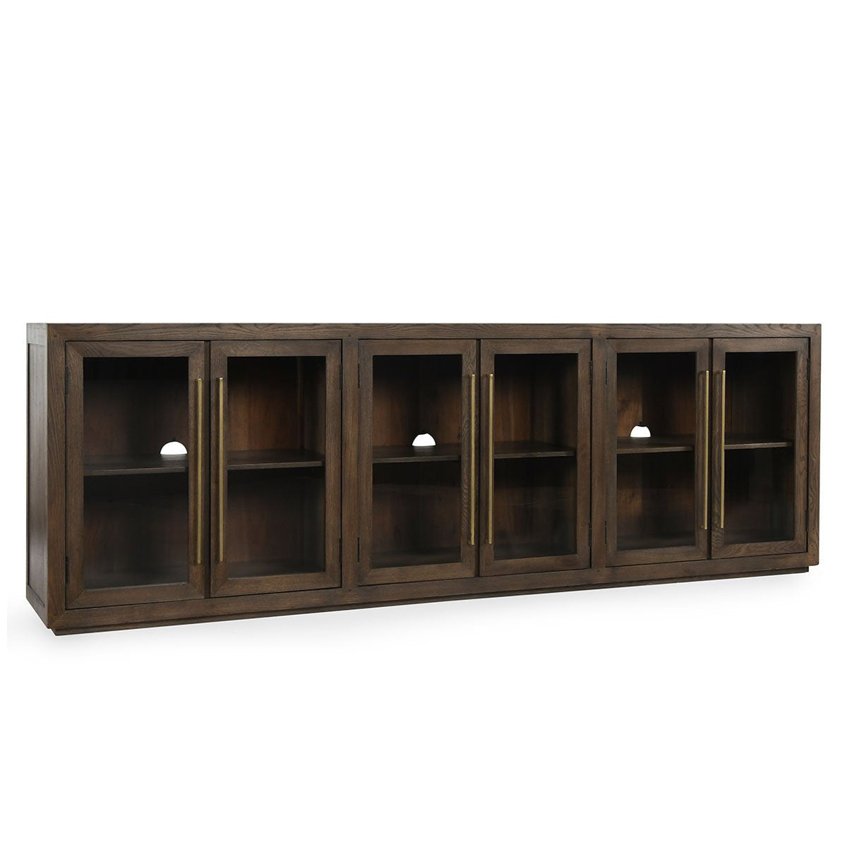 Bradley 6Dr Cabinet - Landmark Brown