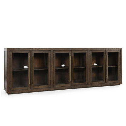 Bradley 6Dr Cabinet - Landmark Brown