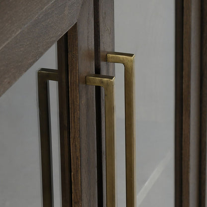 Bradley 6Dr Cabinet - Landmark Brown