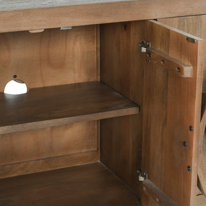 Vally 6Dr Buffet - Artisan Brown