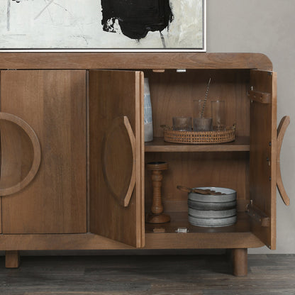 Vally 6Dr Buffet - Artisan Brown