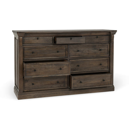 Adelaide 9Dwr Dresser - Cocoa Brown