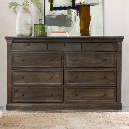 Adelaide 9Dwr Dresser - Cocoa Brown