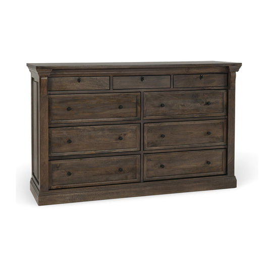Adelaide 9Dwr Dresser - Cocoa Brown