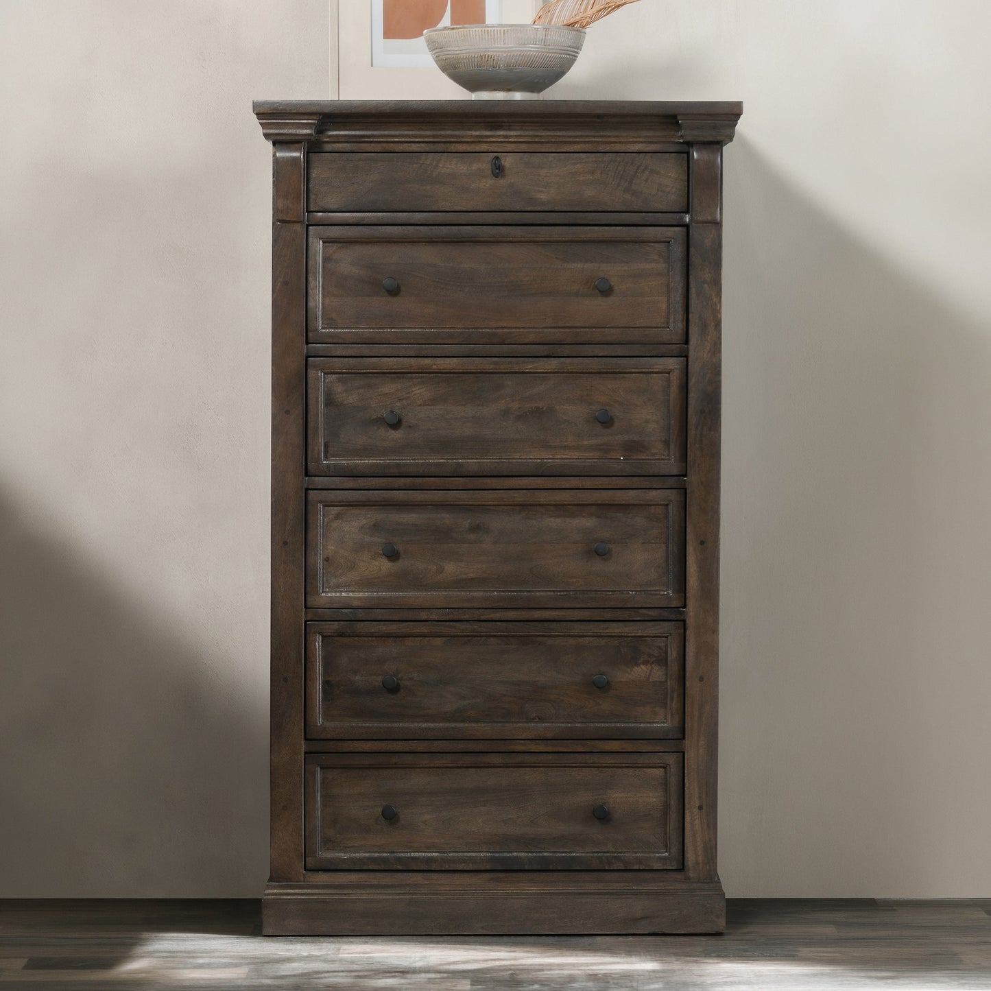 Adelaide 6Dwr Chest - Cocoa Brown