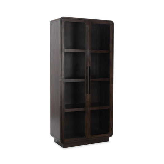 Rogers Tall Cabinet - Dark Brown