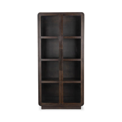 Rogers Tall Cabinet - Dark Brown