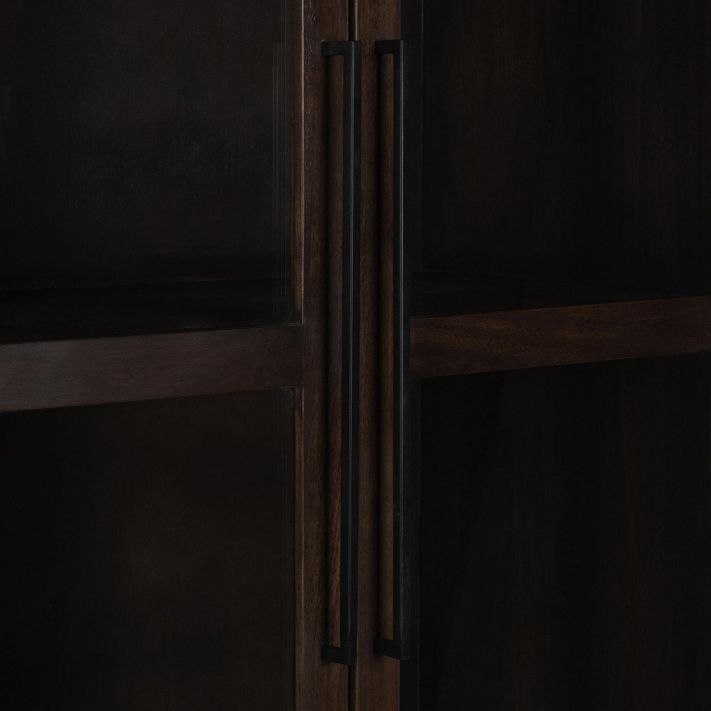 Rogers Tall Cabinet - Dark Brown