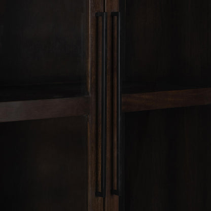 Rogers Tall Cabinet - Dark Brown