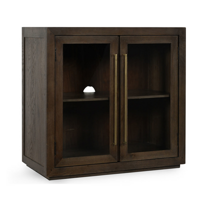 Bradley 2Dr Cabinet - Landmark Brown