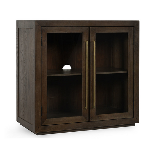 Bradley 2Dr Cabinet - Landmark Brown