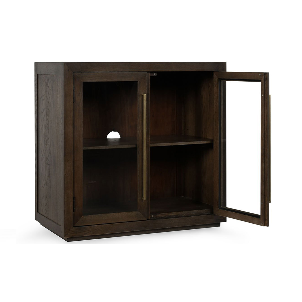 Bradley 2Dr Cabinet - Landmark Brown