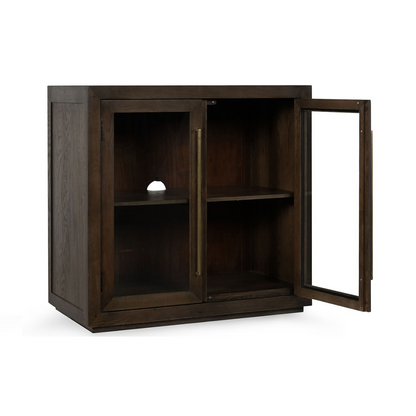 Bradley 2Dr Cabinet - Landmark Brown