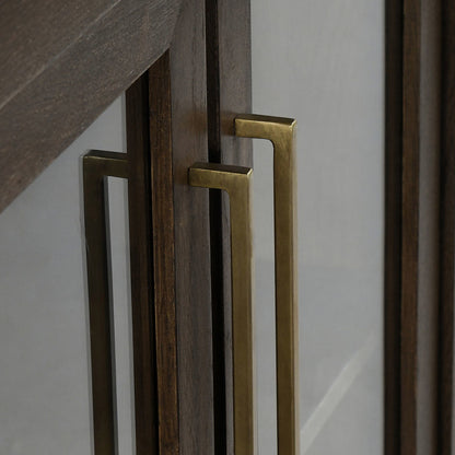 Bradley 2Dr Cabinet - Landmark Brown