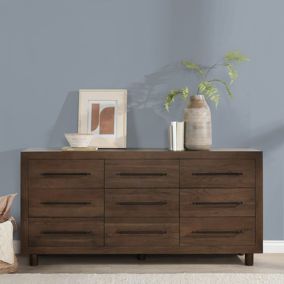Jaxon 9Dwr Dresser - Harvest Brown