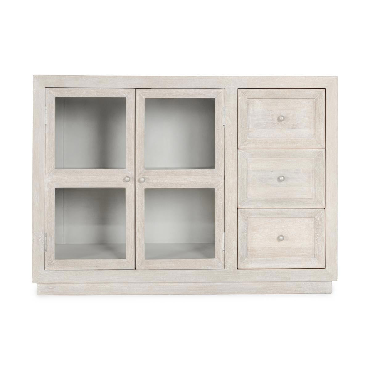 Isha 3 Dwr 2 Dr Cabinet - Creamwood