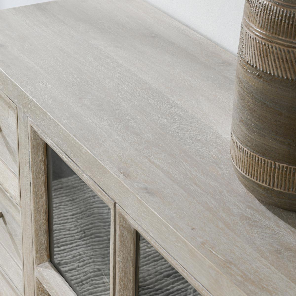 Isha 3 Dwr 2 Dr Cabinet - Creamwood