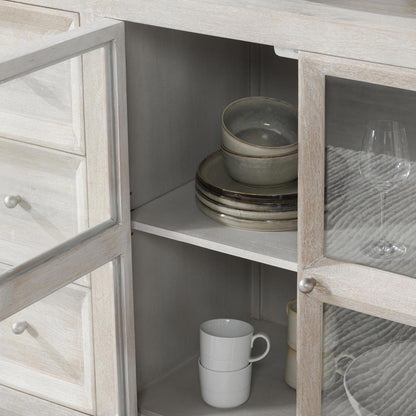 Isha 3 Dwr 2 Dr Cabinet - Creamwood