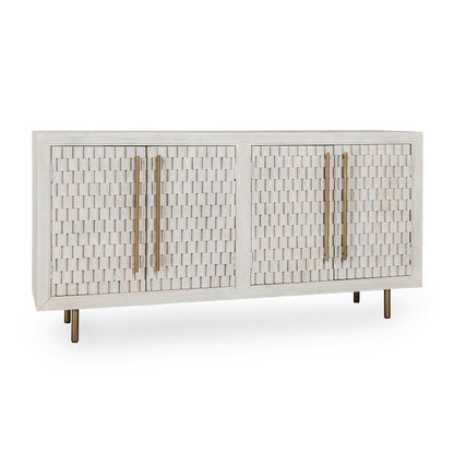 Norwood 4Dr Buffet - Coastal White