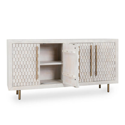 Norwood 4Dr Buffet - Coastal White