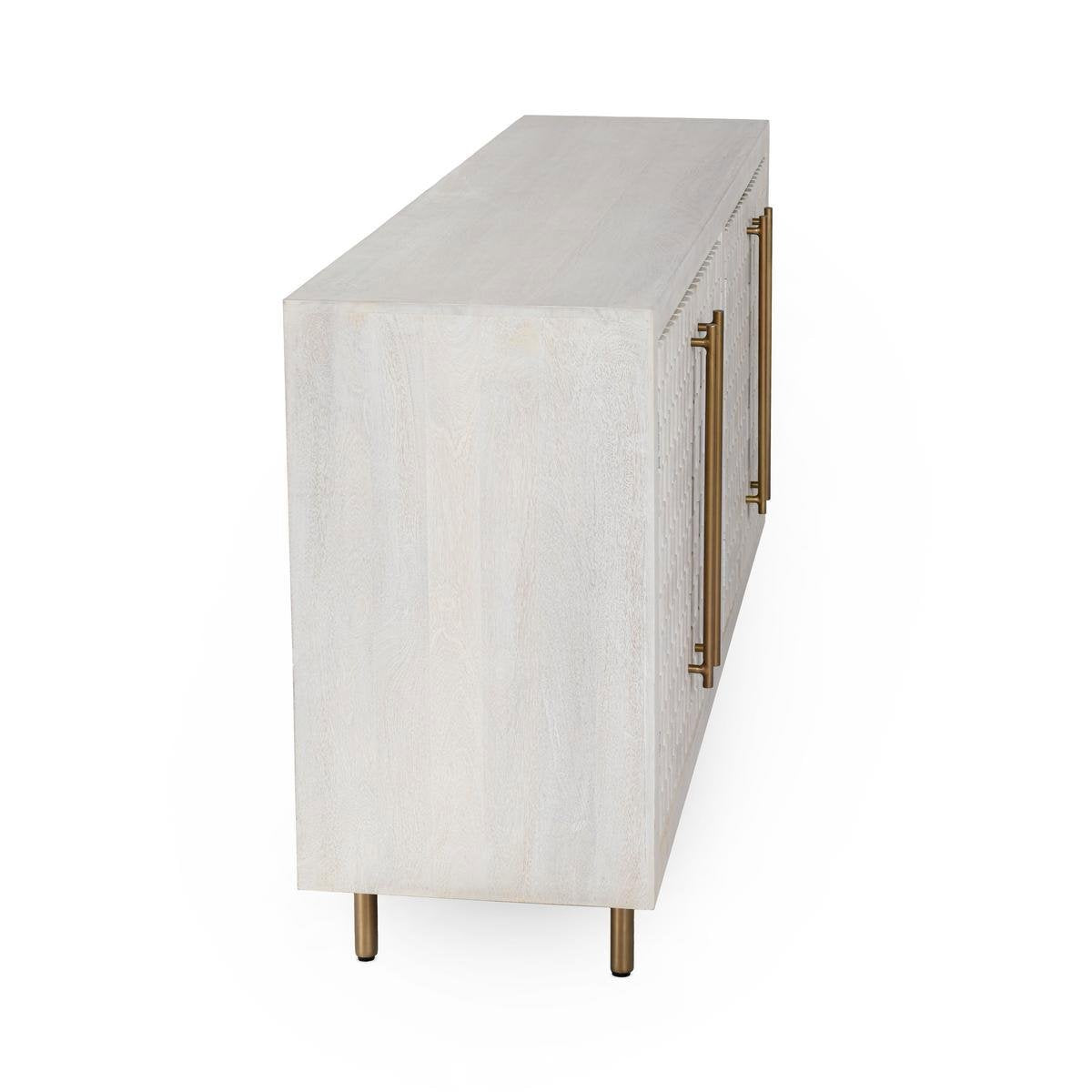 Norwood 4Dr Buffet - Coastal White