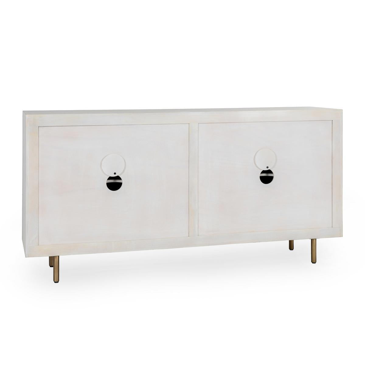 Norwood 4Dr Buffet - Coastal White