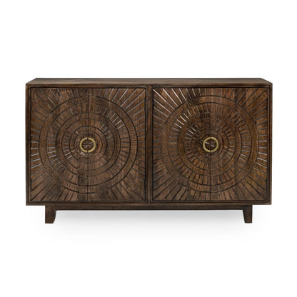 Vivienne 4Dr Cabinet - Bark Brown