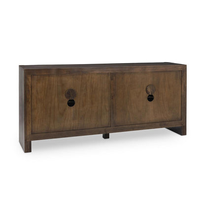 Ledro 4Dr Cabinet - Dark Brown