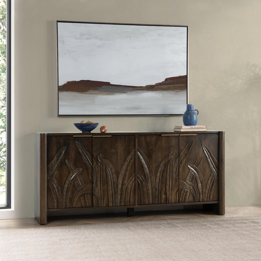 Ledro 4Dr Cabinet - Dark Brown