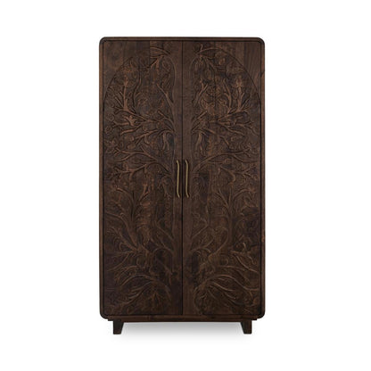 Albero Tall Cabinet - Kona Brown