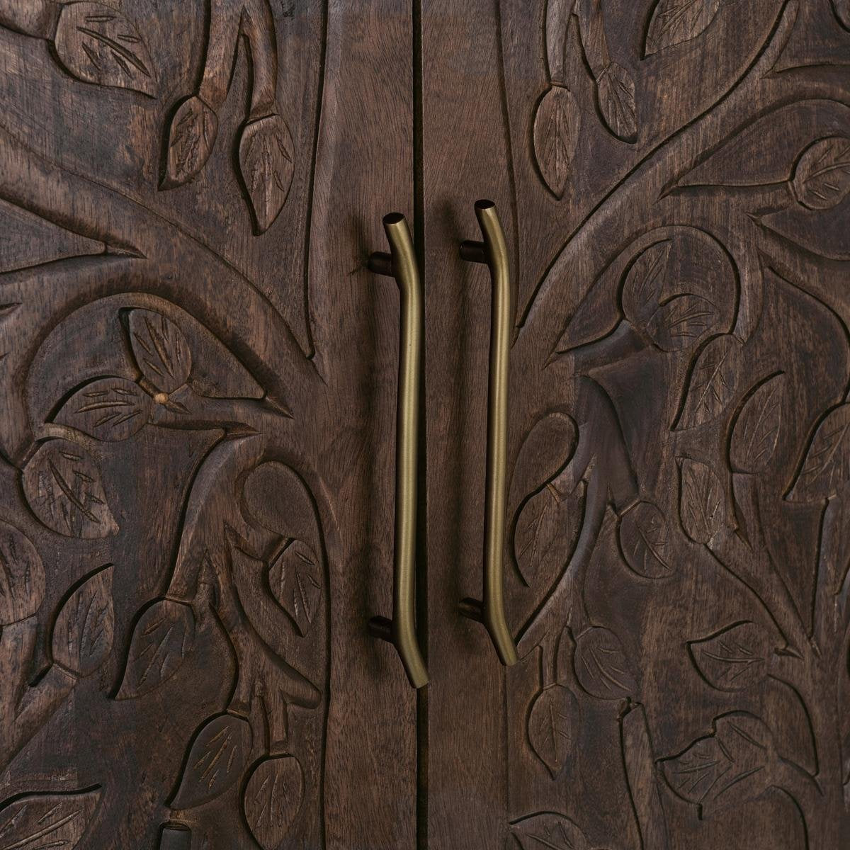 Albero Tall Cabinet - Kona Brown
