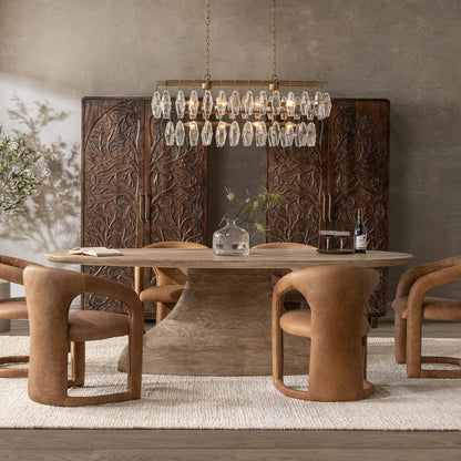 Albero Tall Cabinet - Kona Brown