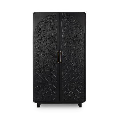 Albero Tall Cabinet - Black
