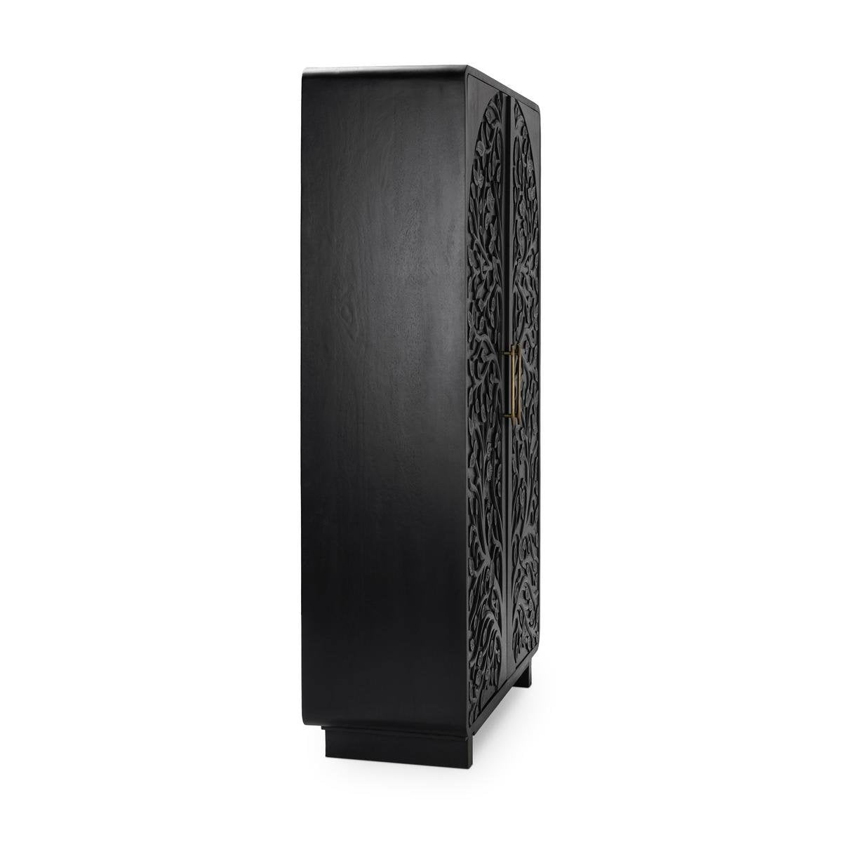 Albero Tall Cabinet - Black