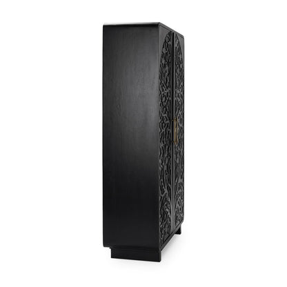Albero Tall Cabinet - Black