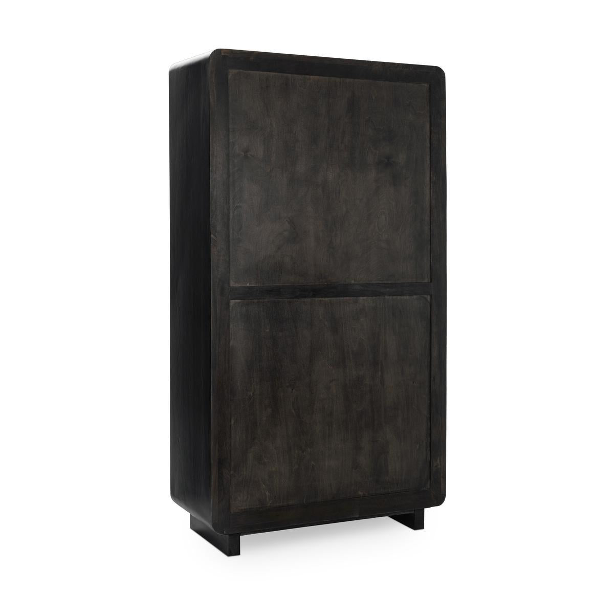 Albero Tall Cabinet - Black
