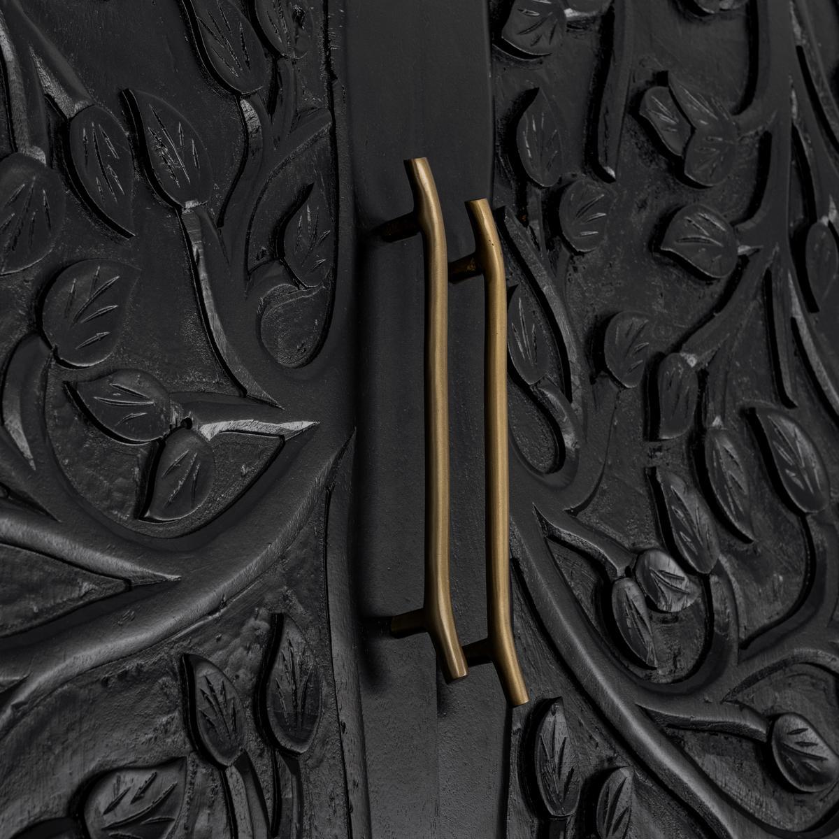 Albero Tall Cabinet - Black